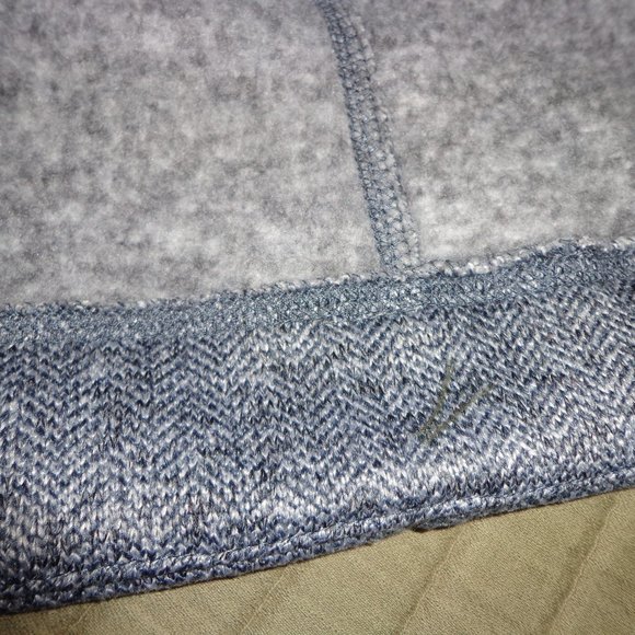 NWOT MARC NEW YORK ANDREW MARC FLEECE-LINED JACKET S BLUE HERRINGBONE - Picture 12 of 16